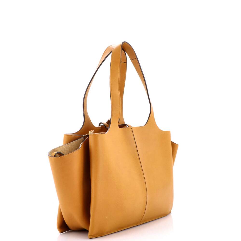 Celine Tri-Fold Shoulder Bag Smooth #253951C85B - Picture 2 of 8